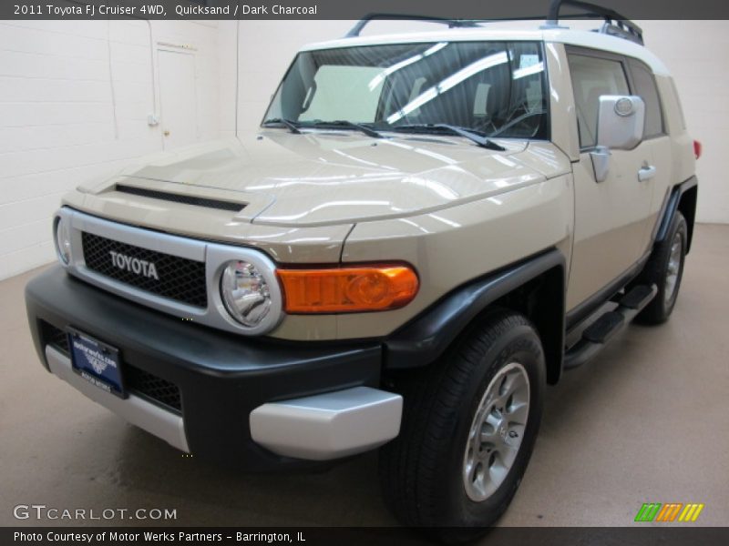Quicksand / Dark Charcoal 2011 Toyota FJ Cruiser 4WD