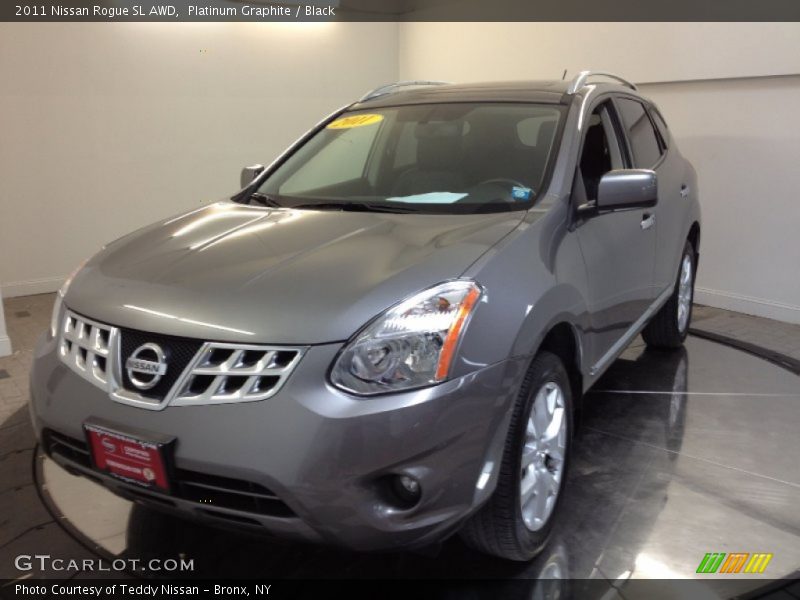 Platinum Graphite / Black 2011 Nissan Rogue SL AWD