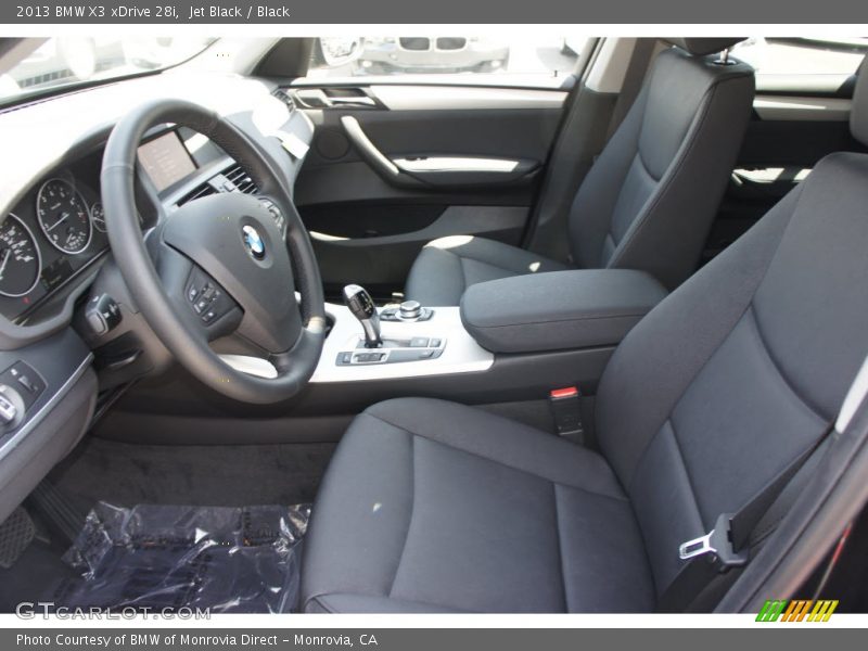 Jet Black / Black 2013 BMW X3 xDrive 28i