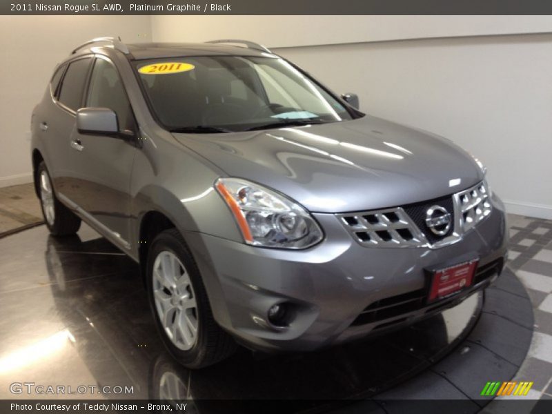 Platinum Graphite / Black 2011 Nissan Rogue SL AWD