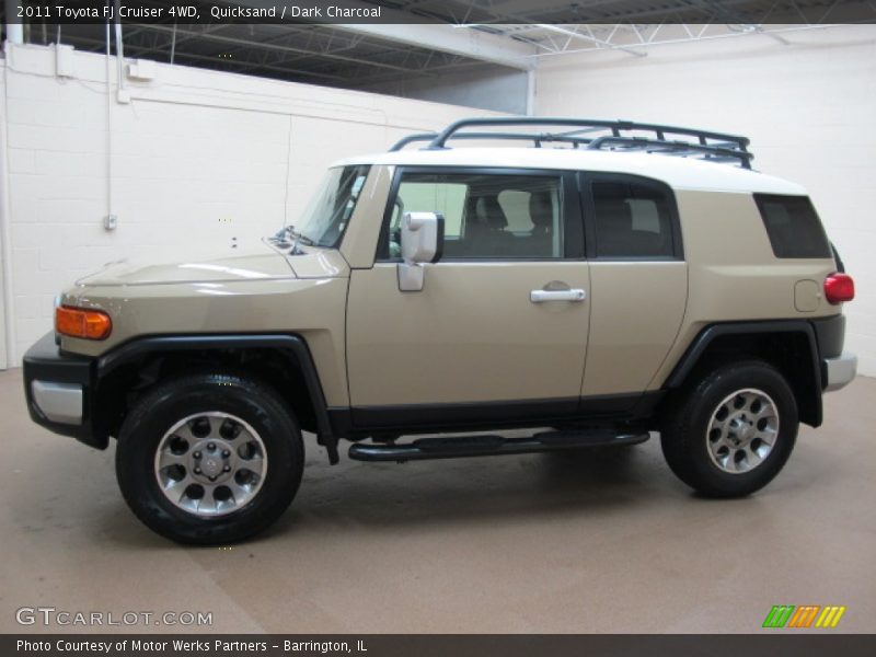 Quicksand / Dark Charcoal 2011 Toyota FJ Cruiser 4WD