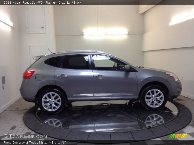 Platinum Graphite / Black 2011 Nissan Rogue SL AWD