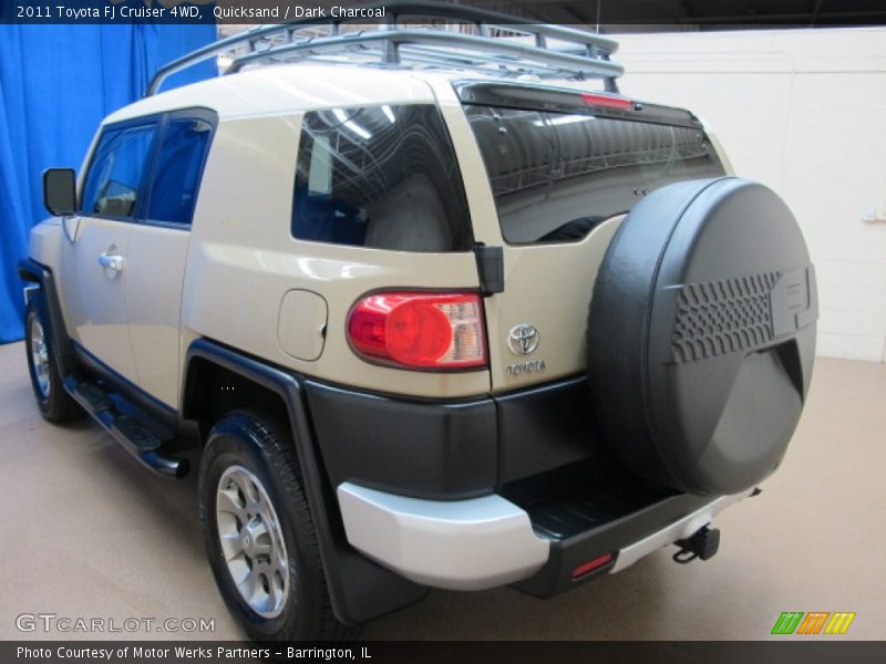 Quicksand / Dark Charcoal 2011 Toyota FJ Cruiser 4WD