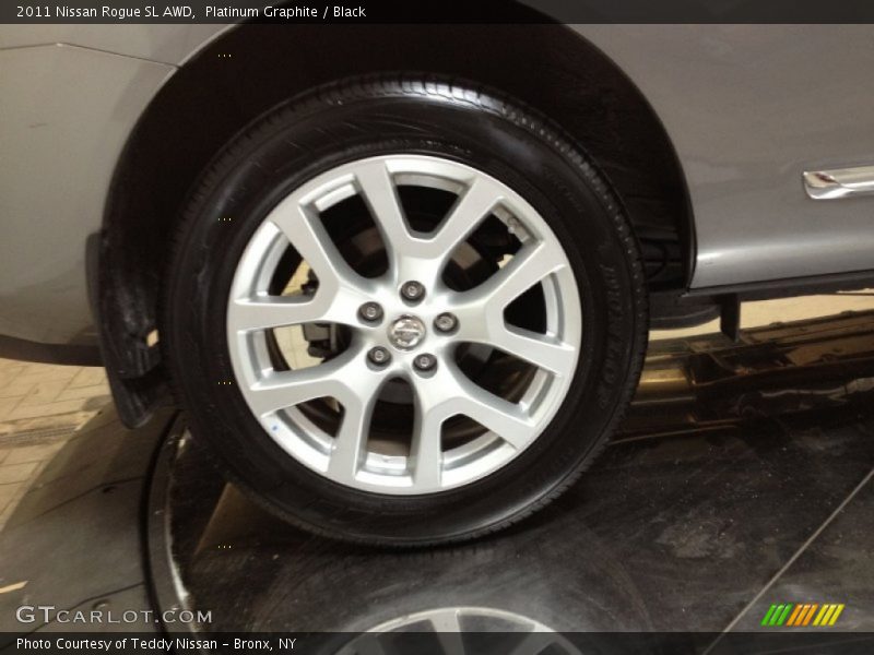 Platinum Graphite / Black 2011 Nissan Rogue SL AWD