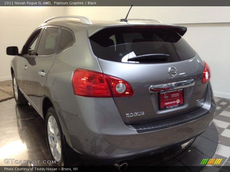 Platinum Graphite / Black 2011 Nissan Rogue SL AWD