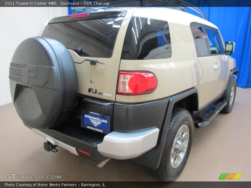 Quicksand / Dark Charcoal 2011 Toyota FJ Cruiser 4WD