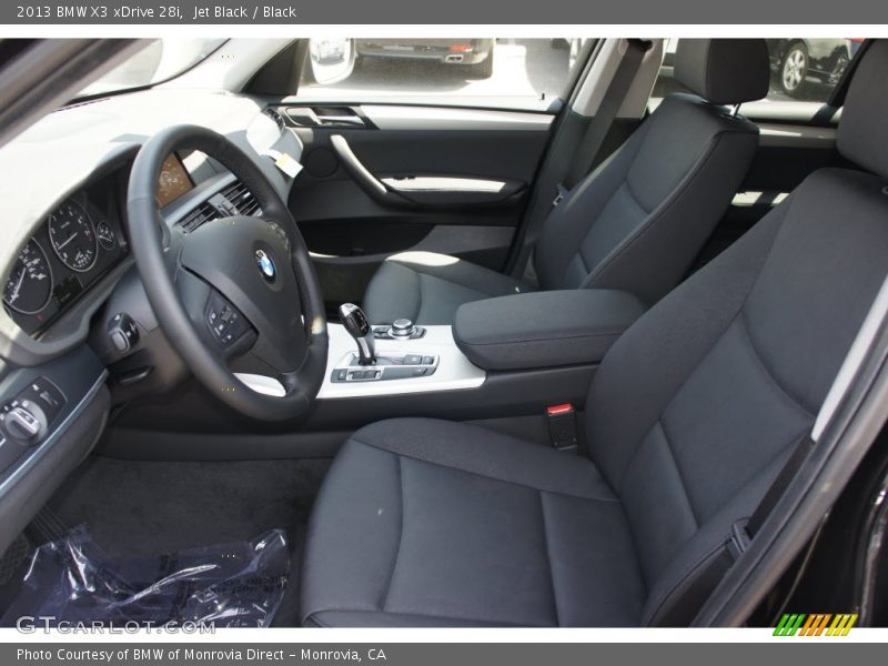 Jet Black / Black 2013 BMW X3 xDrive 28i
