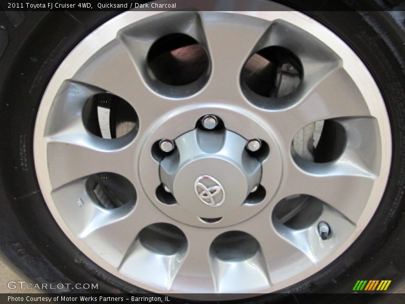 Quicksand / Dark Charcoal 2011 Toyota FJ Cruiser 4WD