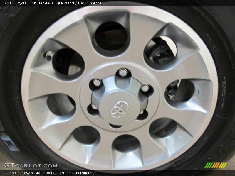 Quicksand / Dark Charcoal 2011 Toyota FJ Cruiser 4WD