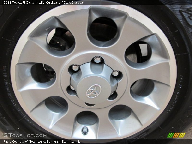 Quicksand / Dark Charcoal 2011 Toyota FJ Cruiser 4WD