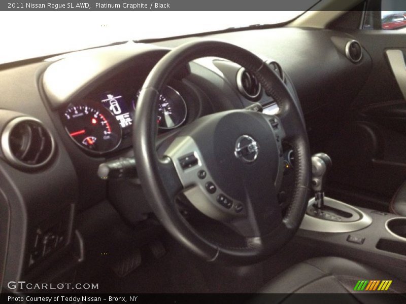 Platinum Graphite / Black 2011 Nissan Rogue SL AWD