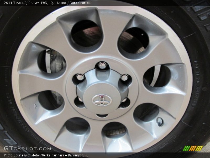Quicksand / Dark Charcoal 2011 Toyota FJ Cruiser 4WD