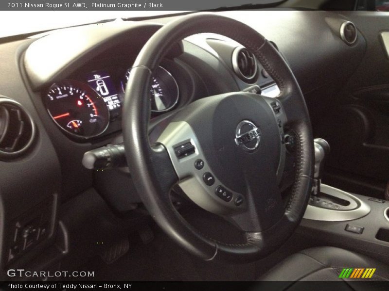 Platinum Graphite / Black 2011 Nissan Rogue SL AWD