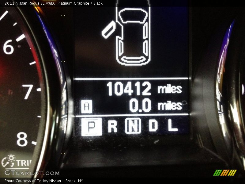 Platinum Graphite / Black 2011 Nissan Rogue SL AWD