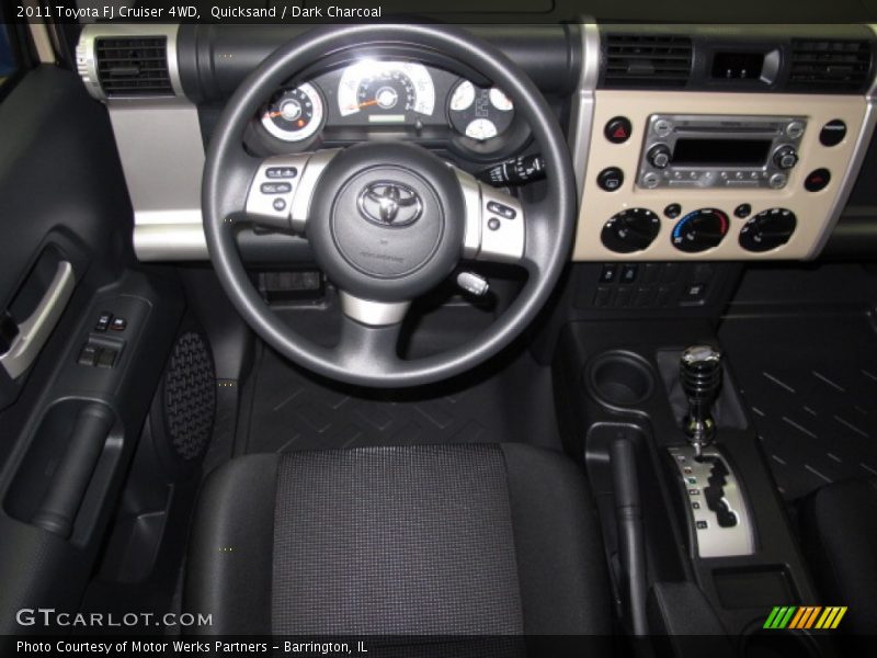 Quicksand / Dark Charcoal 2011 Toyota FJ Cruiser 4WD