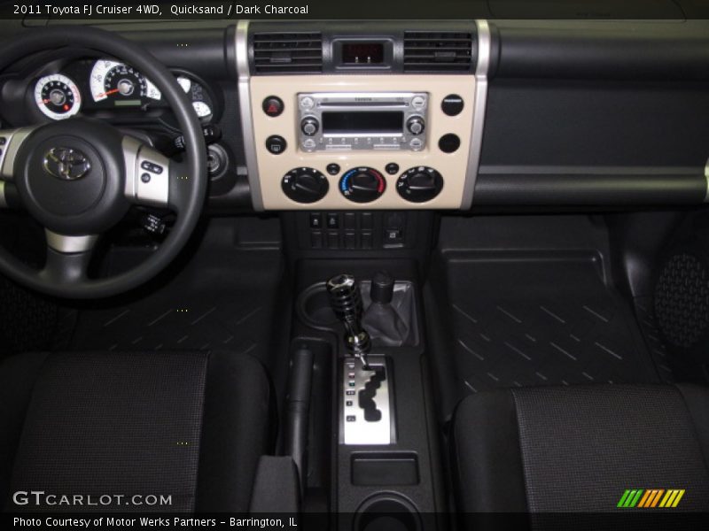Quicksand / Dark Charcoal 2011 Toyota FJ Cruiser 4WD