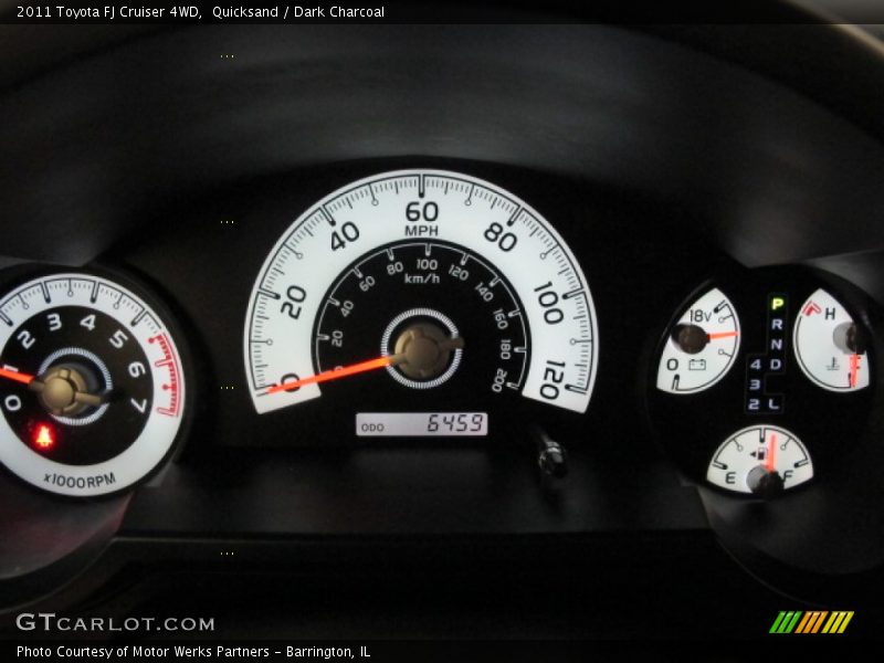 Quicksand / Dark Charcoal 2011 Toyota FJ Cruiser 4WD