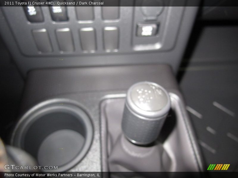 Quicksand / Dark Charcoal 2011 Toyota FJ Cruiser 4WD