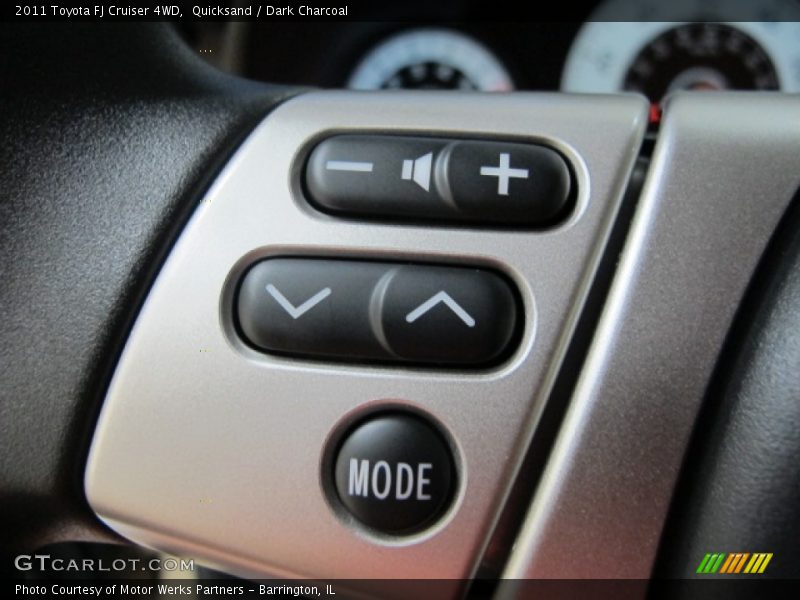 Quicksand / Dark Charcoal 2011 Toyota FJ Cruiser 4WD