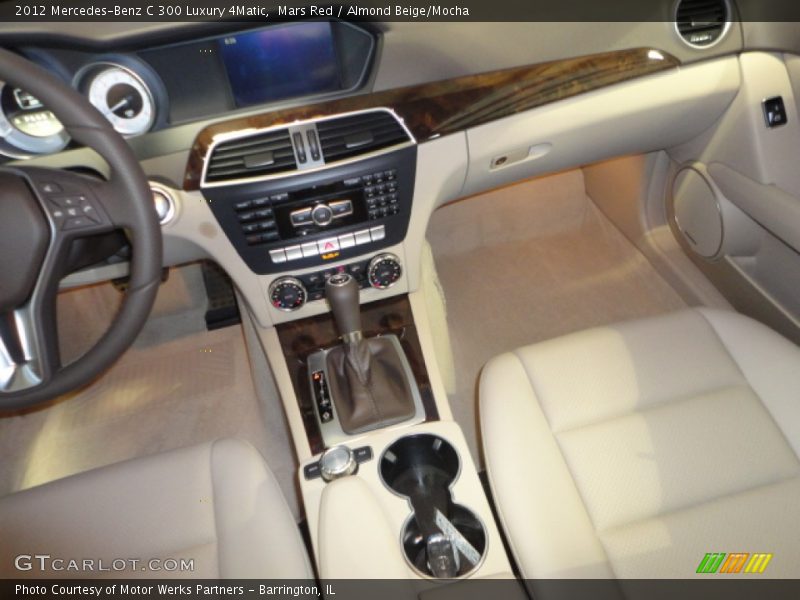 Mars Red / Almond Beige/Mocha 2012 Mercedes-Benz C 300 Luxury 4Matic