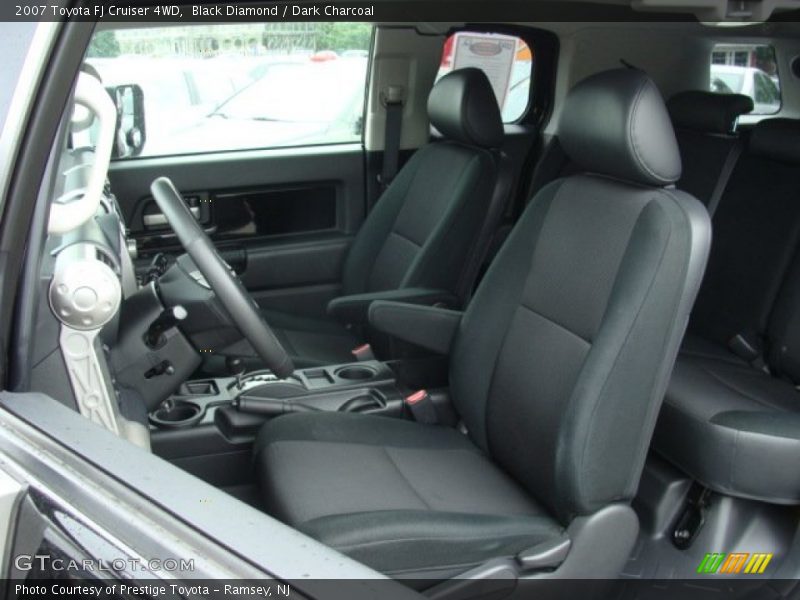 Black Diamond / Dark Charcoal 2007 Toyota FJ Cruiser 4WD