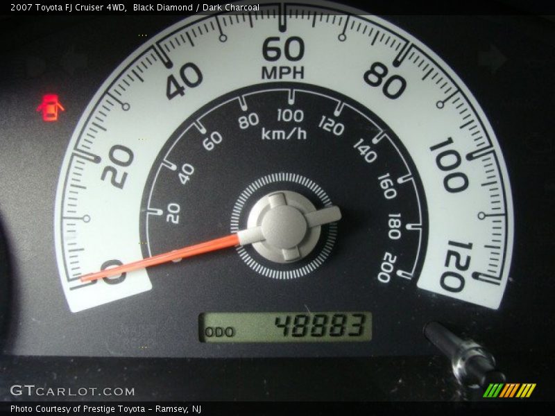 Black Diamond / Dark Charcoal 2007 Toyota FJ Cruiser 4WD