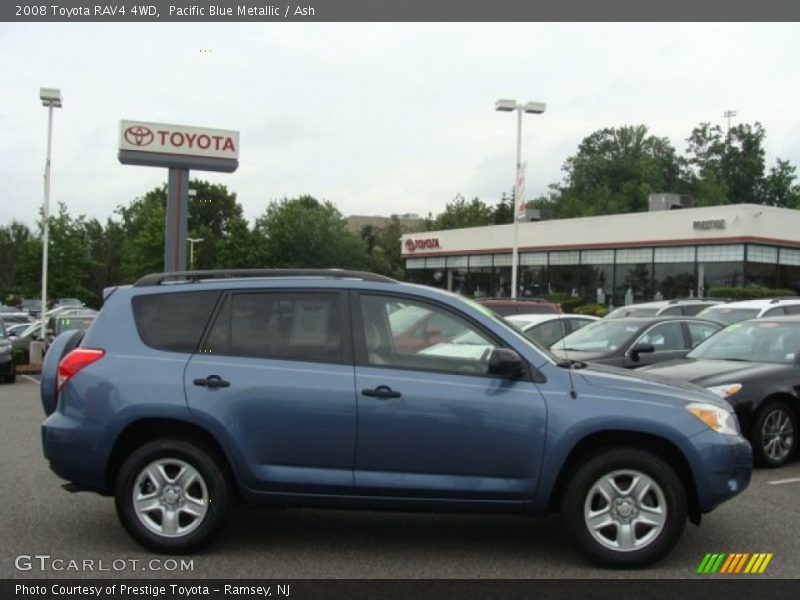 Pacific Blue Metallic / Ash 2008 Toyota RAV4 4WD