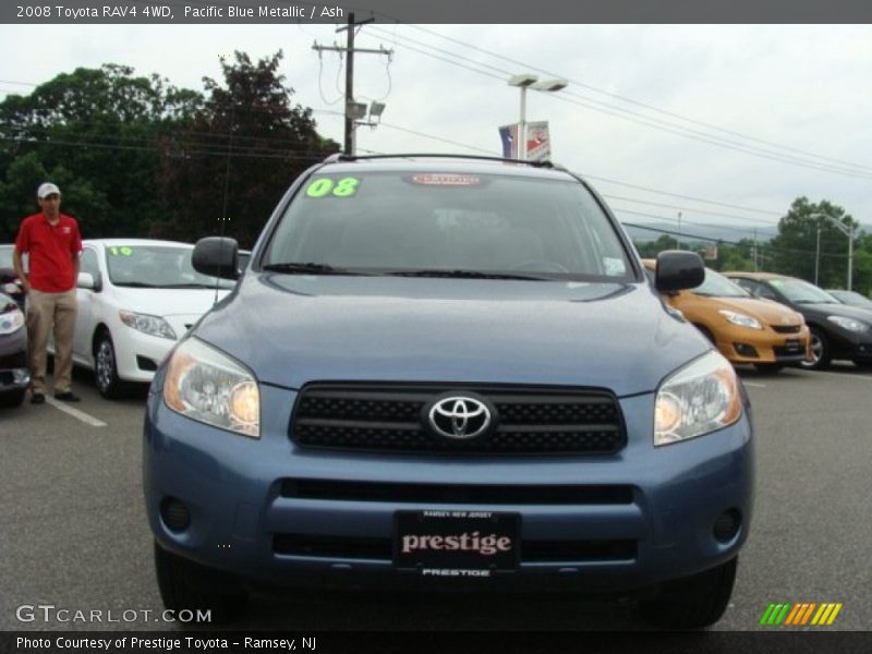 Pacific Blue Metallic / Ash 2008 Toyota RAV4 4WD