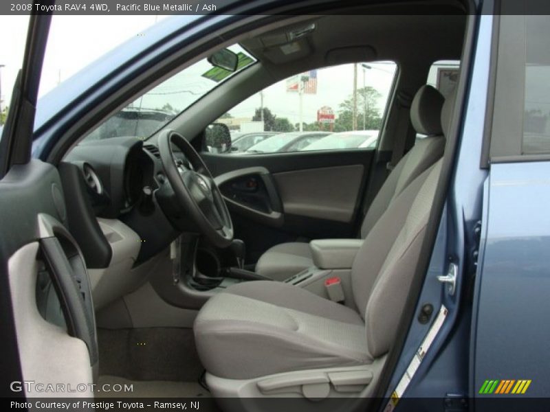 Pacific Blue Metallic / Ash 2008 Toyota RAV4 4WD