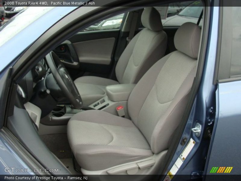 Pacific Blue Metallic / Ash 2008 Toyota RAV4 4WD