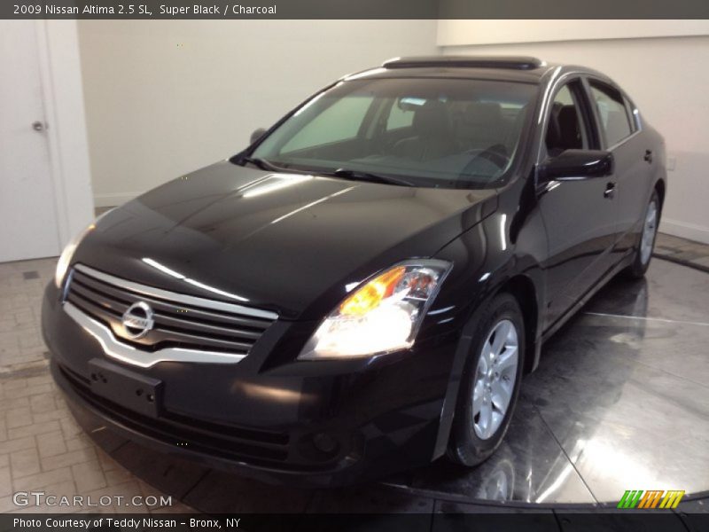 Super Black / Charcoal 2009 Nissan Altima 2.5 SL