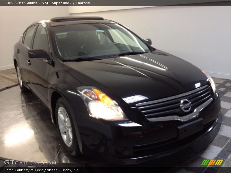 Super Black / Charcoal 2009 Nissan Altima 2.5 SL