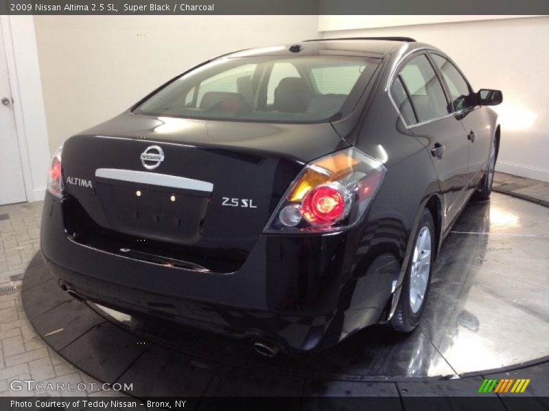 Super Black / Charcoal 2009 Nissan Altima 2.5 SL