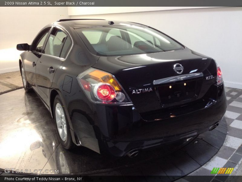 Super Black / Charcoal 2009 Nissan Altima 2.5 SL