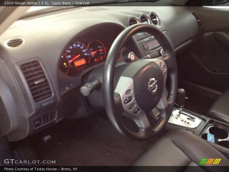 Super Black / Charcoal 2009 Nissan Altima 2.5 SL