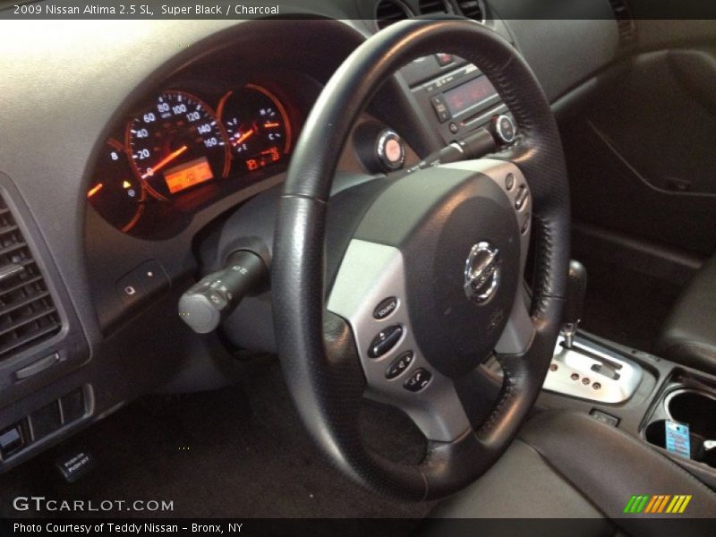 Super Black / Charcoal 2009 Nissan Altima 2.5 SL