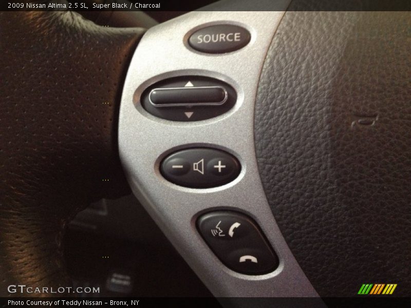 Super Black / Charcoal 2009 Nissan Altima 2.5 SL