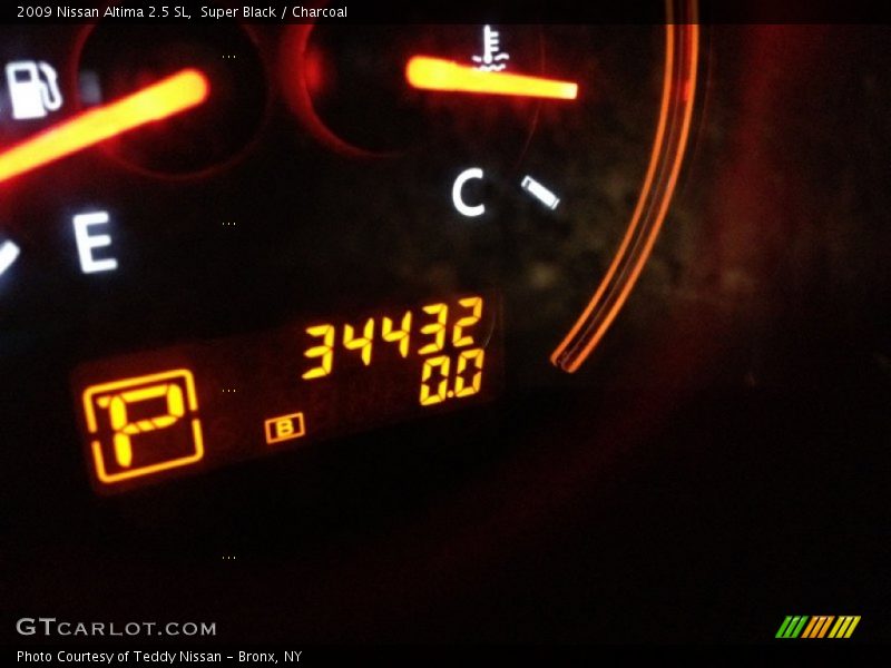 Super Black / Charcoal 2009 Nissan Altima 2.5 SL