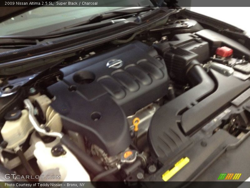 Super Black / Charcoal 2009 Nissan Altima 2.5 SL