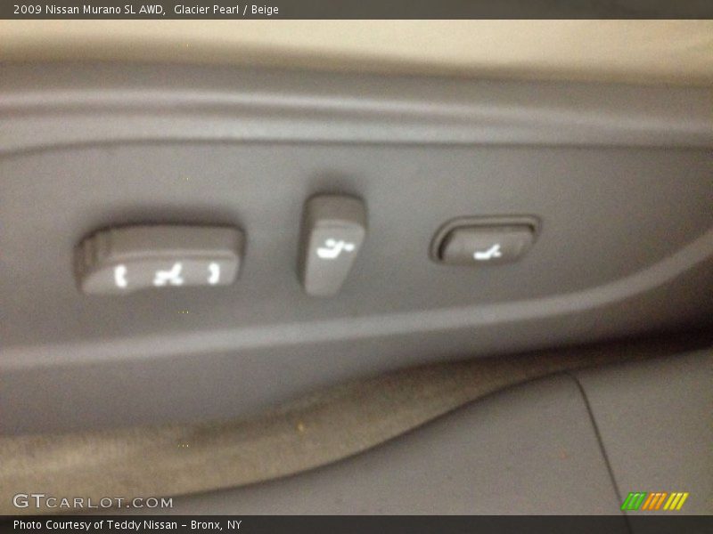 Glacier Pearl / Beige 2009 Nissan Murano SL AWD