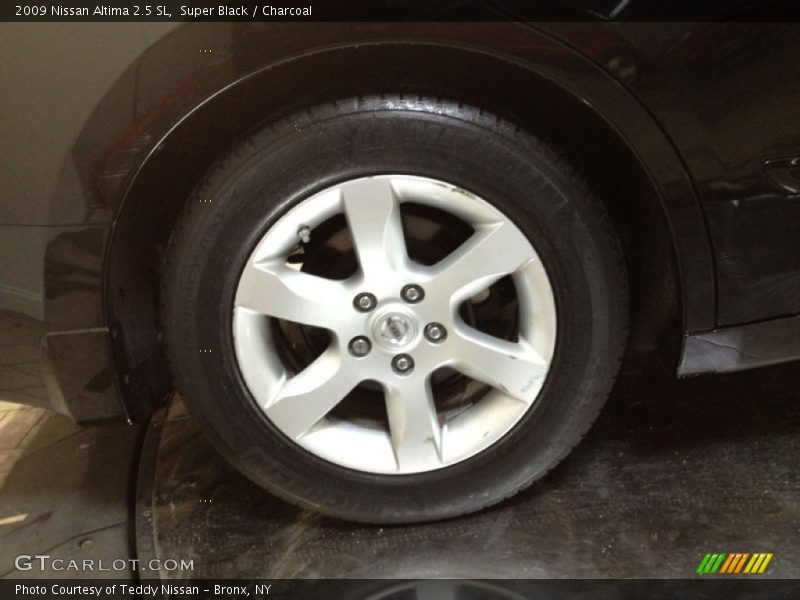 Super Black / Charcoal 2009 Nissan Altima 2.5 SL