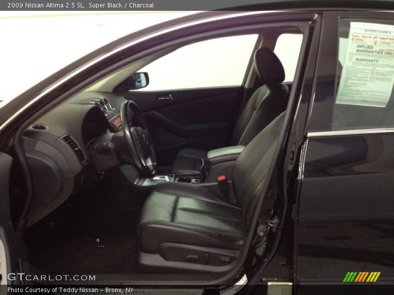 Super Black / Charcoal 2009 Nissan Altima 2.5 SL