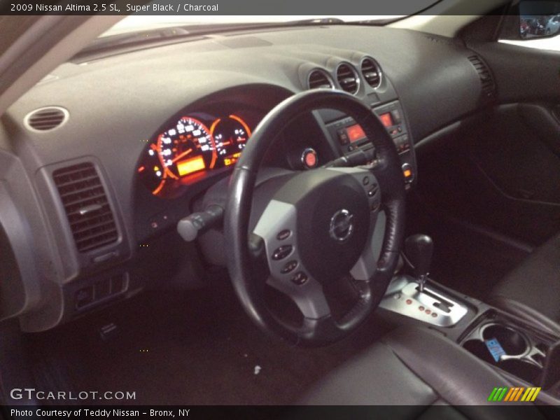 Super Black / Charcoal 2009 Nissan Altima 2.5 SL