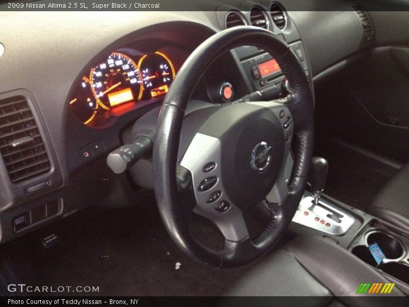 Super Black / Charcoal 2009 Nissan Altima 2.5 SL