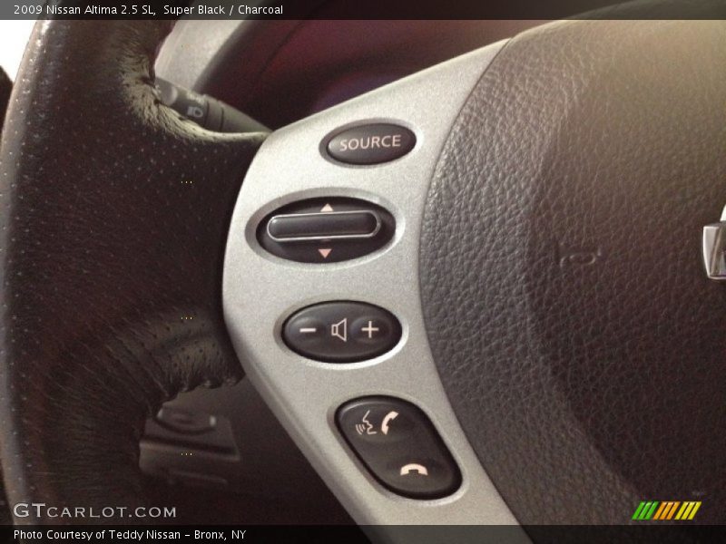 Super Black / Charcoal 2009 Nissan Altima 2.5 SL
