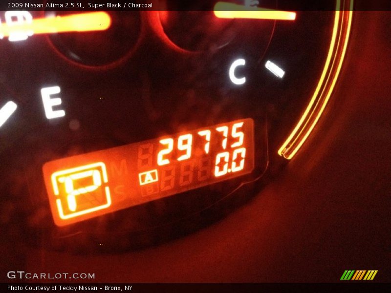 Super Black / Charcoal 2009 Nissan Altima 2.5 SL