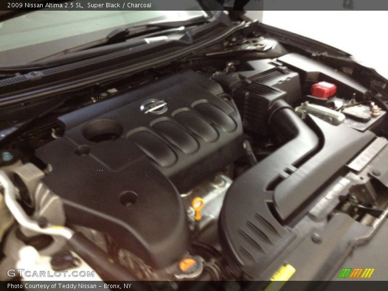 Super Black / Charcoal 2009 Nissan Altima 2.5 SL