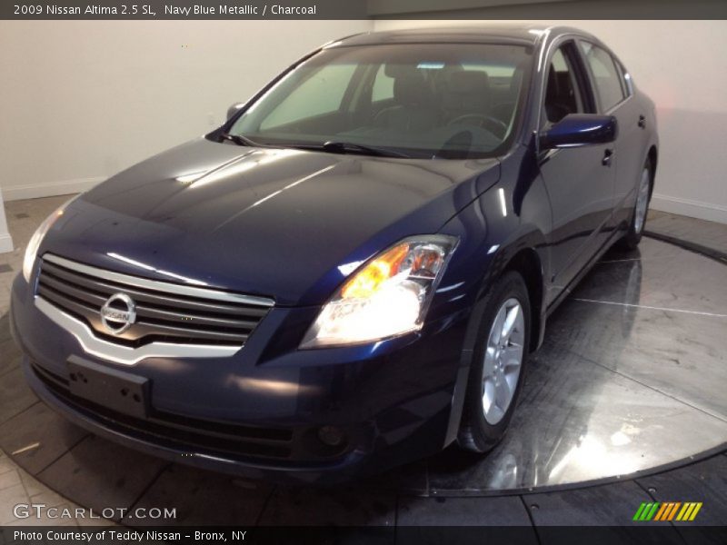 Navy Blue Metallic / Charcoal 2009 Nissan Altima 2.5 SL