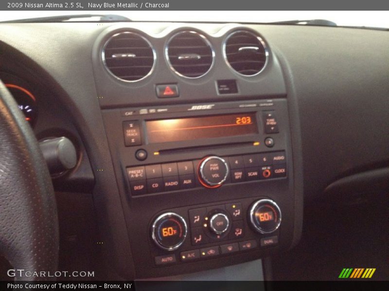 Navy Blue Metallic / Charcoal 2009 Nissan Altima 2.5 SL