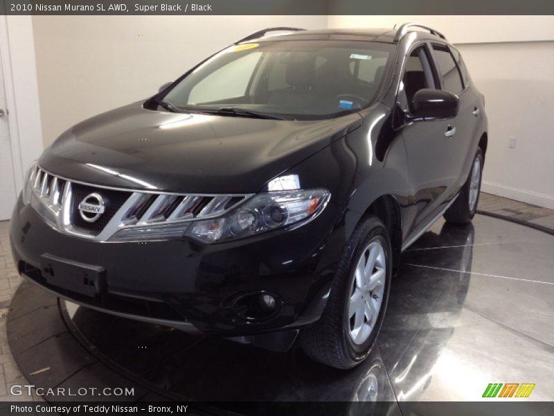 Super Black / Black 2010 Nissan Murano SL AWD
